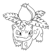 Ivysaur Kleurbladsye Om Te Druk