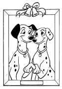 Die 101 Dalmatiërs Online Coloring