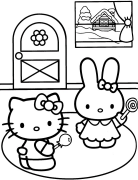 Hello Kitty Online Coloring