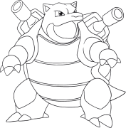 Blastoise Online Coloring