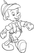 Pinocchio Onlayn Rəngləmə