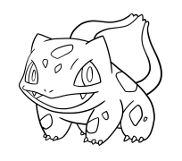 Bulbasaur অনলাইন রঙিন