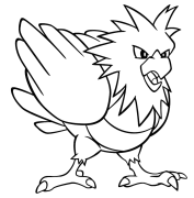 Spearow অনলাইন রঙিন