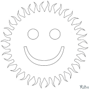 Smiley Pagine Di Culore Stampabile