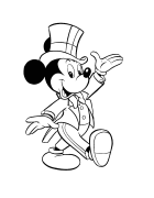 Mouse Mickey Pagine Di Culore Stampabile