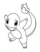 Charmander Pagine Di Culore Stampabile