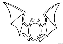 Golbat Pagine Di Culore Stampabile