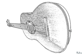 Guitare Pagine Di Culore Stampabile