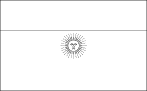 Argentinien Online -färbung