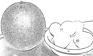 Melon Coloring Pages To Print