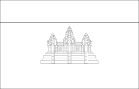 Cambodia Coloring Pages To Print