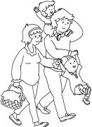 Caillou Coloring Pages To Print