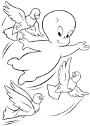 Casper Coloring Pages To Print