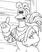 Chicken Run Coloring Pages To Print