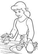 Cinderella Coloring Pages To Print