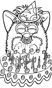 Furby Coloring Pages To Print