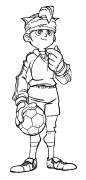 Inazuma Eleven Coloring Pages To Print