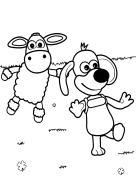 Shaun The Sheep Coloring Pages To Print