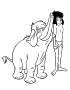 The Jungle Book Coloring Pages To Print