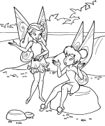 Tinker Bell Coloring Pages To Print