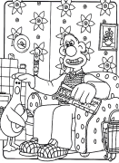 Wallace And Gromit Coloring Pages To Print