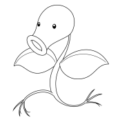 Bellsprout Coloring Pages To Print