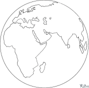 Earth Coloring Pages To Print