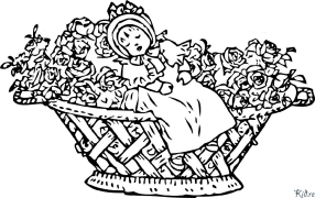 Cradle Coloring Pages To Print