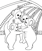 Teletubbies Online Coloring