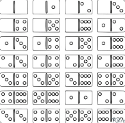 Domino Prinditavad Värvimislehed