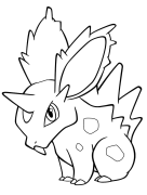 Nidoran Male رنگ آمیزی آنلاین