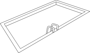 استخر صفحات رنگ آمیزی قابل چاپ