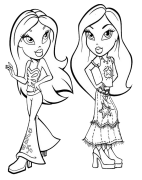 Bratz Coloriage En Ligne