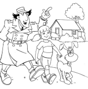 Inspecteur Gadget Coloriage En Ligne