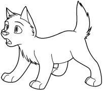 Balto Coloriages À Imprimer