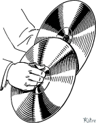 Cymbal Printbere Kleurplaten