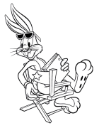 Bugs Bunny Páxinas Para Colorear Imprimibles