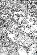 Flauta Páxinas Para Colorear Imprimibles