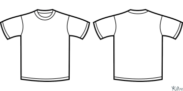 Camisa De Vestir - Camiseta Páxinas Para Colorear Imprimibles
