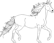 Unicorn Printable Coloring Nplooj Ntawv