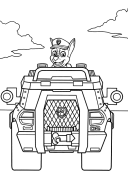 Paw Patrol Printable Coloring Nplooj Ntawv