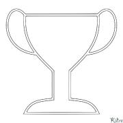 Trophy Printable Coloring Nplooj Ntawv