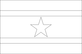 Suriname Halaman Mewarnai Yang Dapat Dicetak