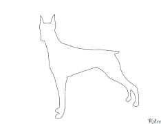 Doberman Coloring Pages To Print