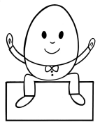 Humpty Dumpty Coloring Pages To Print