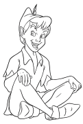 Peter Pan Coloring Pages To Print