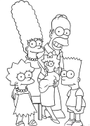 The Simpsons Coloring Pages To Print