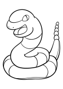 Ekans Coloring Pages To Print