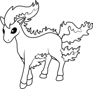 Ponyta Coloring Pages To Print