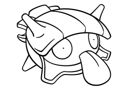 Shellder Coloring Pages To Print